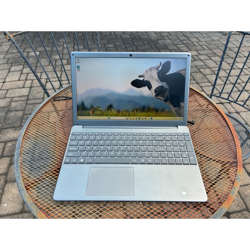 Gateway Laptop 15.6" Grey Slim 2021 Intel Core i3 128GB GWNC31514-BK